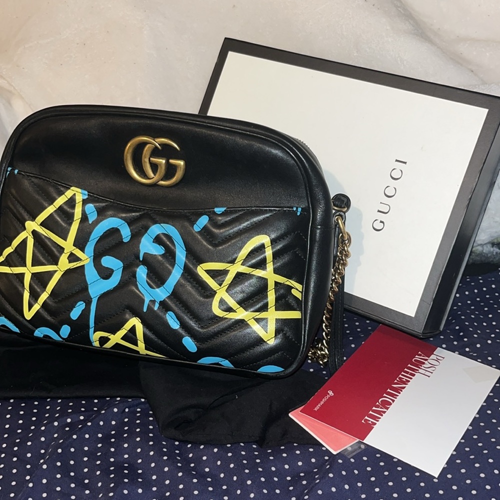 Gucci Ghost Marmont Crossbody/ Shoulder NWT